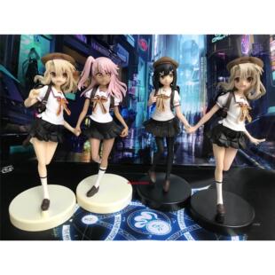 fate fgo 魔法少女 伊莉雅 校服 伊利亚 美游 克洛伊 furyu 手办