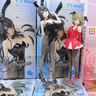 青春猪头少年不会梦到 古贺朋绘 樱岛麻衣 兔女郎 世嘉 sega 手办