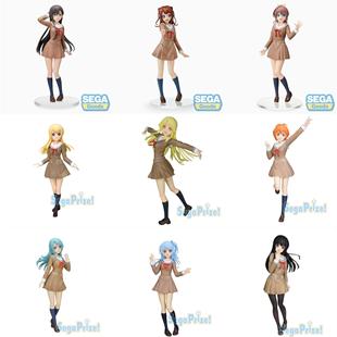 BanGDream 邦邦乐团 冰川纱夜 花园妙 丸山彩 户山香澄 sega 手办