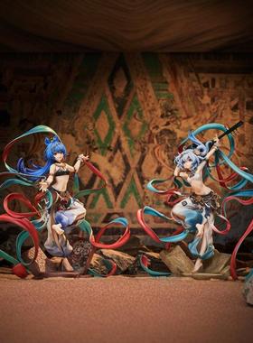 哔哩哔哩 敦煌研究院 2233 敦煌伎乐天系列之舞乐合壁主题 手办