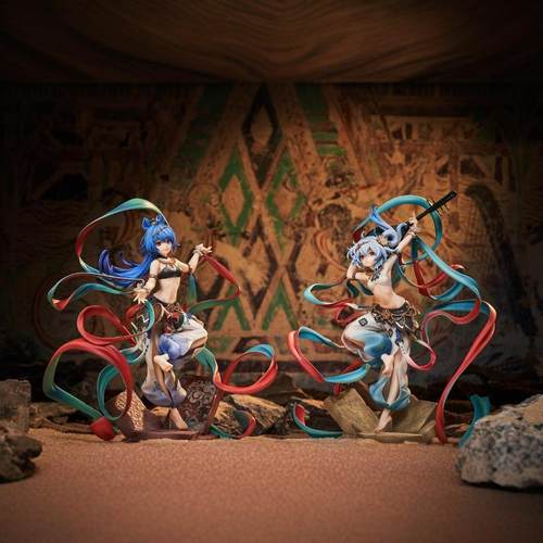 哔哩哔哩 敦煌研究院 2233 敦煌伎乐天系列之舞乐合壁主题 手办