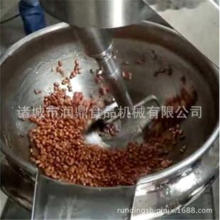 枇杷膏电磁加热行星搅拌炒锅超粘度可倾行星搅拌夹层锅高位翻锅