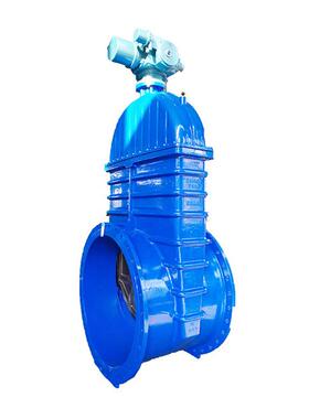 Z945X16Q电动软密封闸阀弹性座封闸阀球墨铸铁大口径DN1100