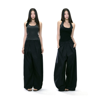 withmin凉皮 简约信号 挂脖修身显瘦辣妹露肩吊带外穿短款2523549