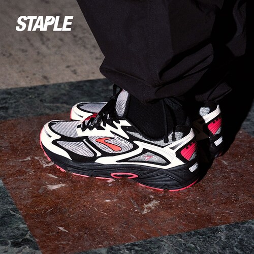 STAPLE×Brooks Adrenaline GTS 4布鲁克斯联名款运动复古休闲鞋