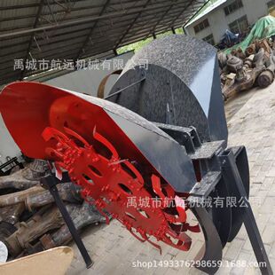 开沟深度70cm的梯形排水沟开沟机  沟底20cm沟面50cm的V型挖沟机