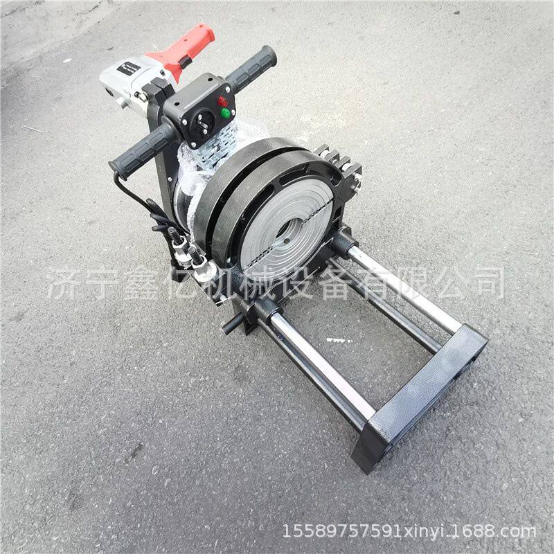 手动双柱四环焊接机手动pe对焊机PE管热熔器焊接机ppr水管熔接器