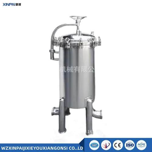 不锈钢袋式过滤器顶入式龟背袋式过滤器高压过滤器单袋多袋厂家