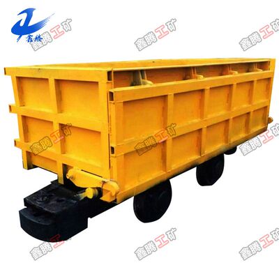 专业生产加工型号YCC8-6单侧曲轨侧卸式矿车矿用曲轨侧卸式矿车