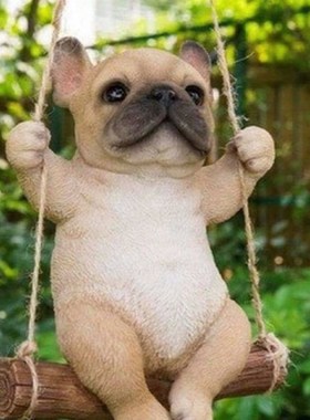 田园户外花园庭院装饰摆设室外别墅墙面园林景观农家乐树上小挂件