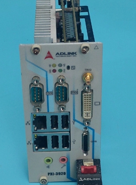 【】ADLINKPXI-3920测控技术与仪器，现货