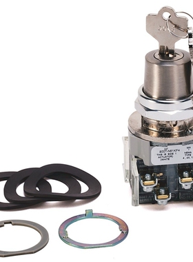 原装 800T-N61KN4  美国AB罗克韦尔 钥匙选择开关800T-N61KF4