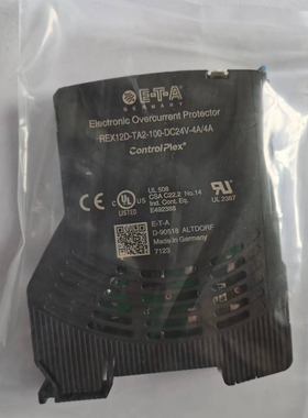 现货供应德国ETA开关REX12D-TA2-100-DC24V-4A/4A断路器
