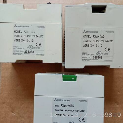 FX2N-4AD模拟量输入模块，，功能正常。功能议价