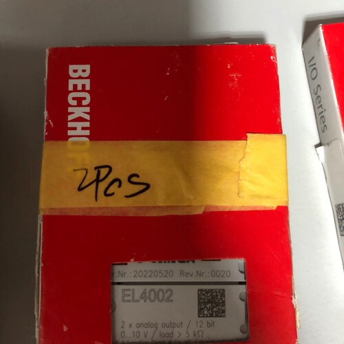 BECKHOFF EL4002全新原装现货，当天可