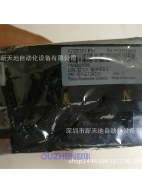 EMERSON艾默生模块KJ3203X1-BA1全新正品 原装议价