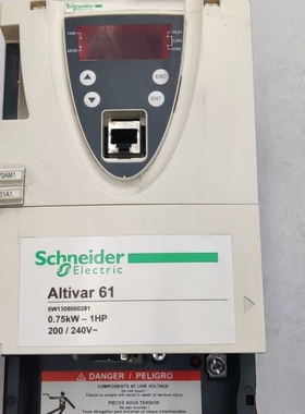 变频器ATV61H075M3Z   0.75KW