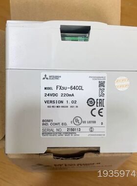 可编程控制器模块，型号FX3U-64CCL，正议价