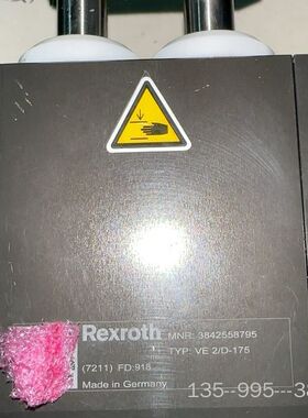 力士乐Rexroth阻挡气缸 VE 2/D-175 3842详谈