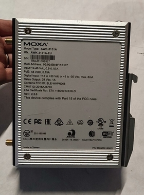 议价出全新MOXA AWK-3131A-EU工业级无线AP，支持