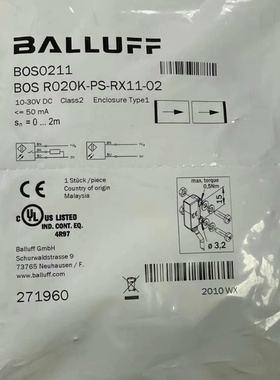 BOS0211  BOS R020K-PS-RX11-02