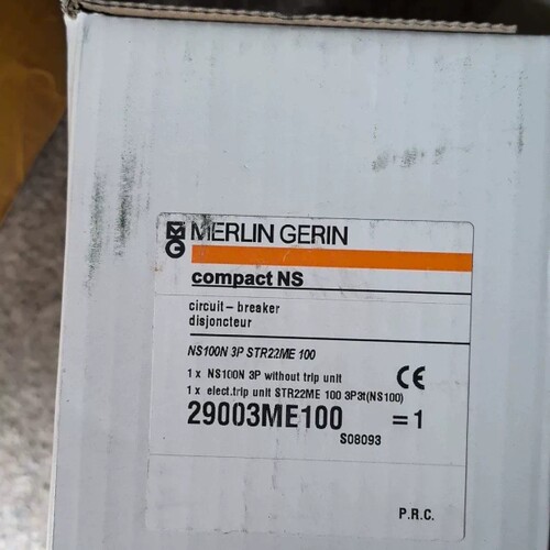 梅兰塑壳断路器NS100N 100A3P议价