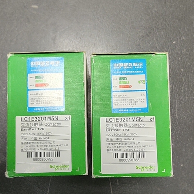 全新施耐德交流接触器LC1E3201M5N议价