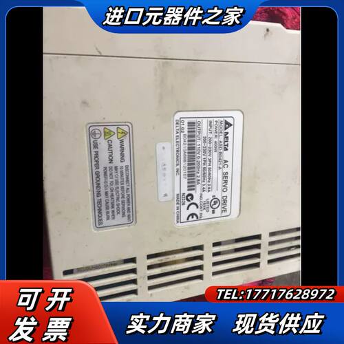 伺服电机驱动ECMA-C30604ESASD-B0421议价