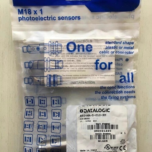 检修全新原装正品帝思DATALOGIC光电开关 S50-MA-5详询