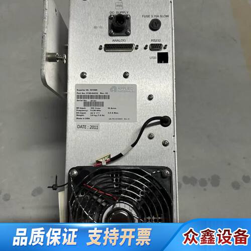 AMAT应用材料射频电源匹配器0190-64232，参数30