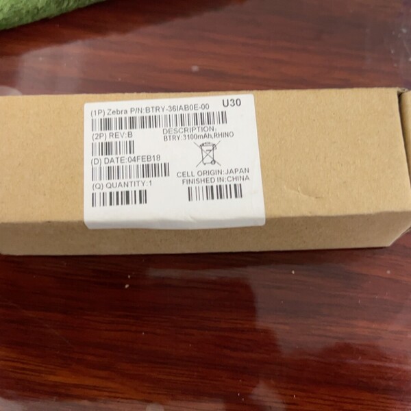 斑马（zebra）扫描枪DS3678 LI3678电池全新原议价