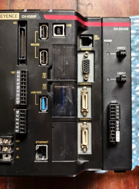 CV-X350F视觉控制器，带CA-DC40E扩展卡，