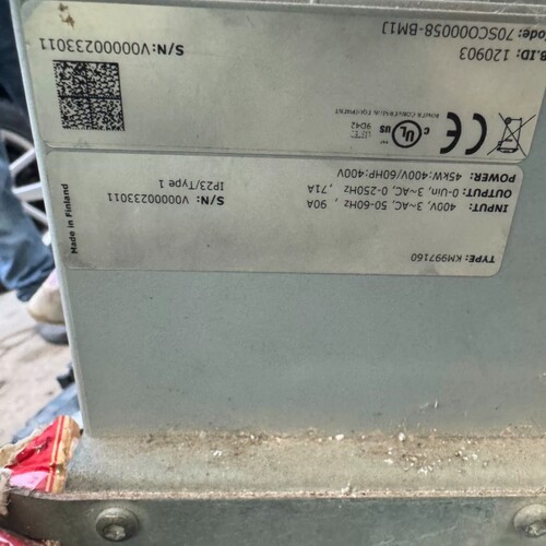通力KM997610，45kw变频器，模块回路正常，可以拆件议价