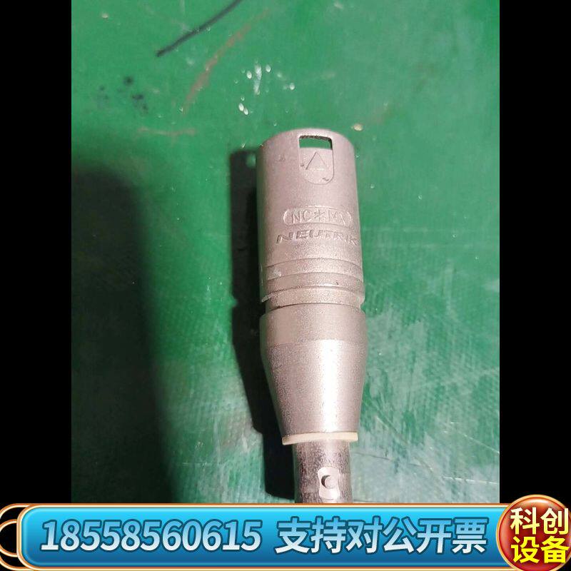 NEUTRIK纽崔克三芯公卡侬转BNC一体转接器插头，原装正