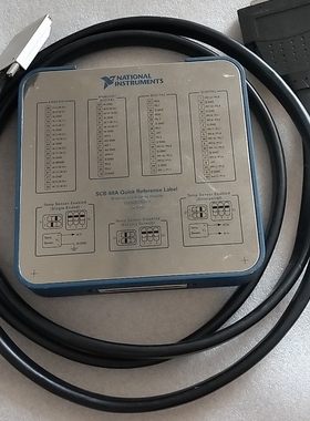 NI SCB-68A 屏蔽式I/O接线盒153721C-01议价