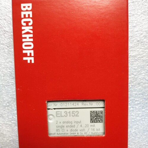 议价EL3152倍福模块，全新正品行货，现货供应！