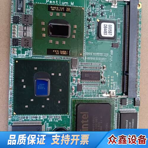 GEB超彩超主板SOM-4487FL工控主板600M