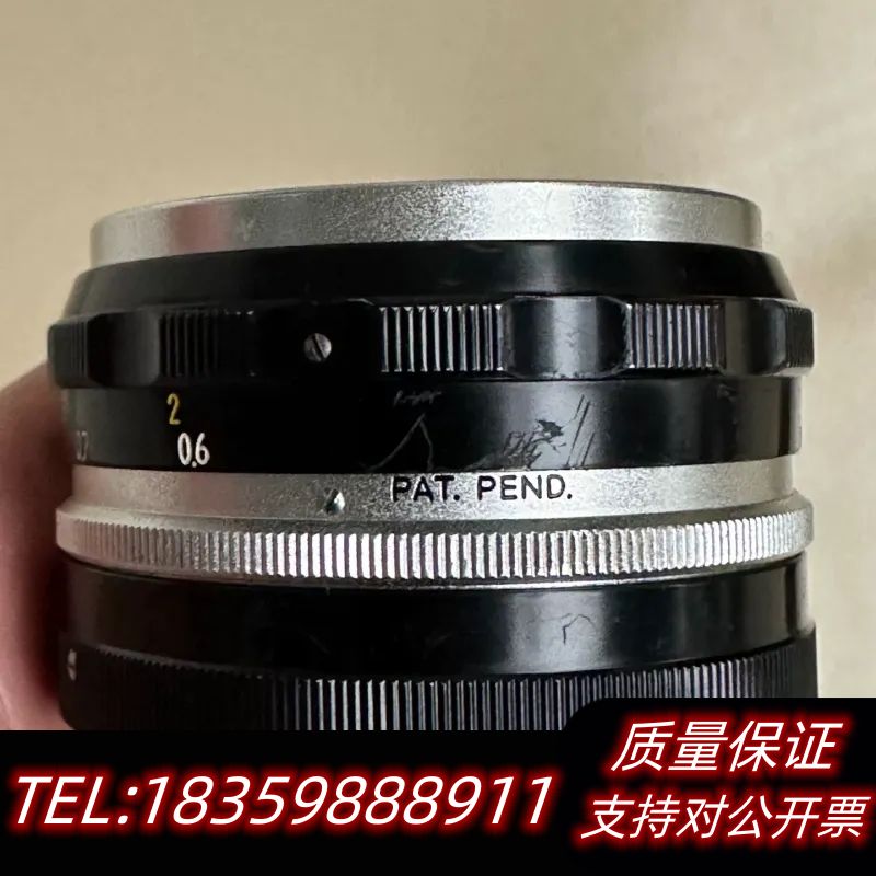 5cmF2九叶光圈手动标头，少见S版厘米版50/2，九询价