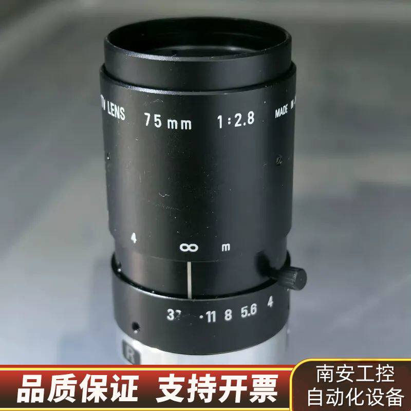 宾得PENTAX工业镜头，75mm F2.8，新，镜片通询价