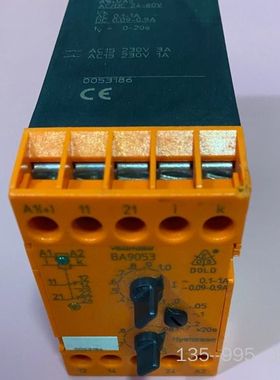 DOLD多德电流继电器 BA9053/012 货号0