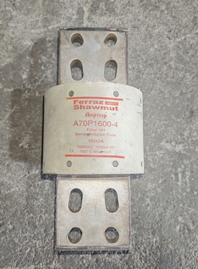 罗兰熔断器A70P1600-4 1600A A70P16