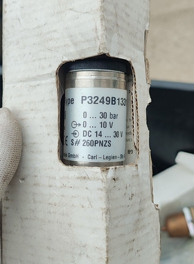 德国TECSIS(泰科思)压力开关P3249B133117