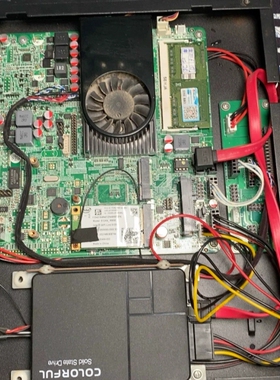 研域工控 ITX-M11 ITX-M19超薄1037U集成C