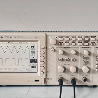TDS1012B双通道示波器，100MHz带宽，1GS/