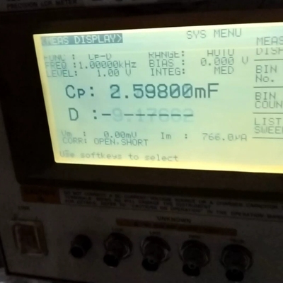 议价安捷伦4284A精密LCR测试仪，20Hz-1MHz频率范围维修