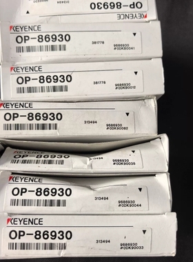 议价KEYENCE基恩士 OP-86930连接器，全新原装，工程