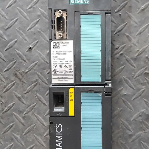 议价拆机变频器CU240E-2控制单6SL3244-0B