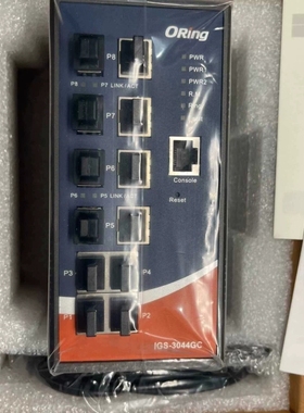议价ORing台湾威力 IGS-3044GC 工业级8口千兆网管