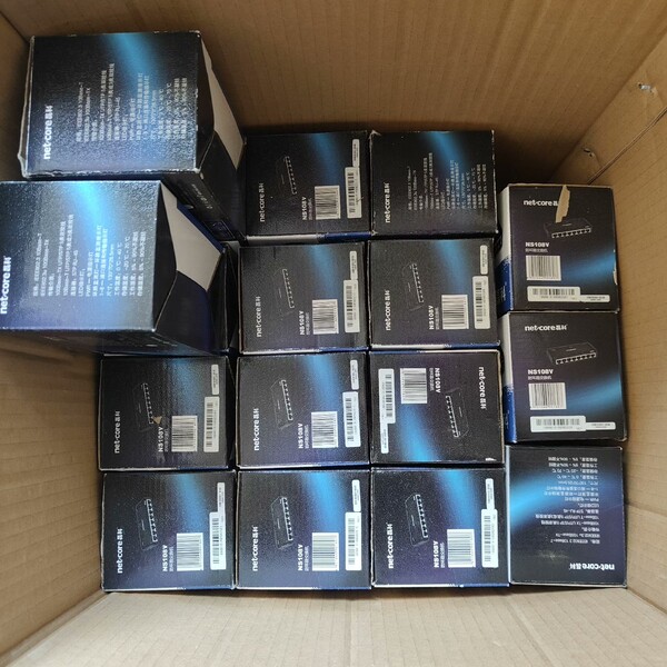 议价全新netcore 磊科 ns108v 防环路交换机 8口防