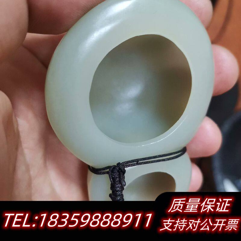 新疆和田玉 笔洗 料大器型完整油润度细度非常非常 翡翠玉石询价